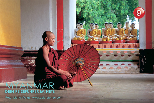 Fotoserie aus Myanmar | DER ROTE SCHIRM | Foto: Mario Weigt