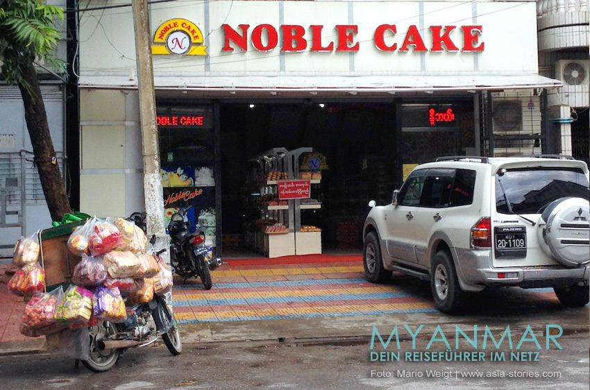 Reisetipps Myanmar - Mandalay | Bäckerei und Cafe Noble Cake