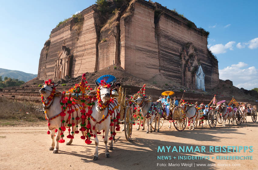 Myanmar Reisetipps | Umgebung von Mandalay | Mingun