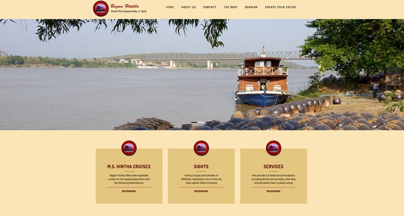 Startseite von Bagan Flotilla