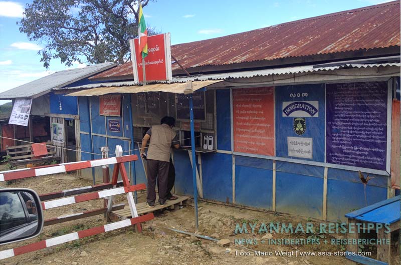 Myanmar Reisetipps | Mrauk U | Immigration Checkpoint: Auf der Strecke zwischen Magwe und Mrauk U