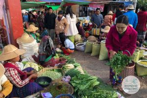 Myanmar Reisetipps | Pindaya | Fünf-Tage-Markt am See