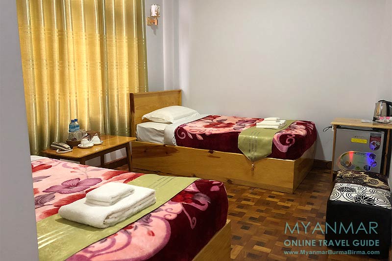 Myanmar Reisetipps | Kalaw | Zimmer im Nice Dream Motel