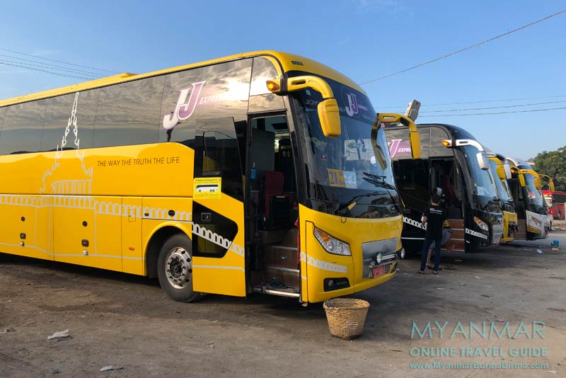 Myanmar Reisetipps | Mandalay | JJ Express Bus