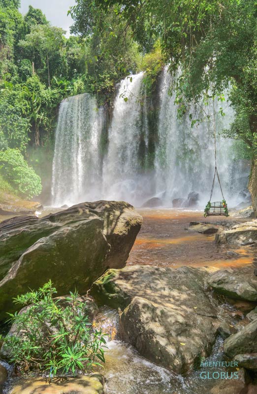Phnom Kulen Wasserfall im Phnom Kulen Nationalpark: Tipps und Sehenswürdigkeiten in Angkor