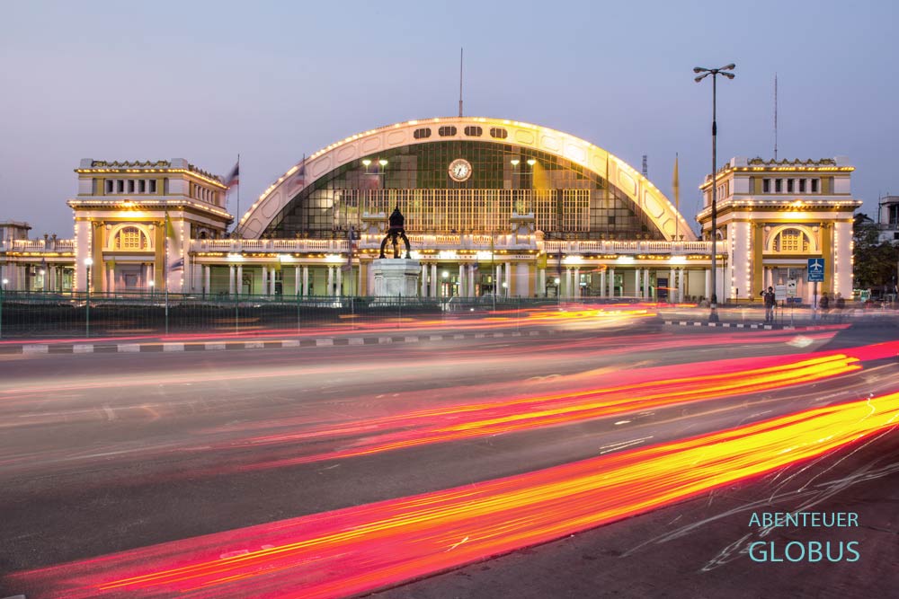 Bangkok: Anreise am Hauptbahnhof Hua Lamphong