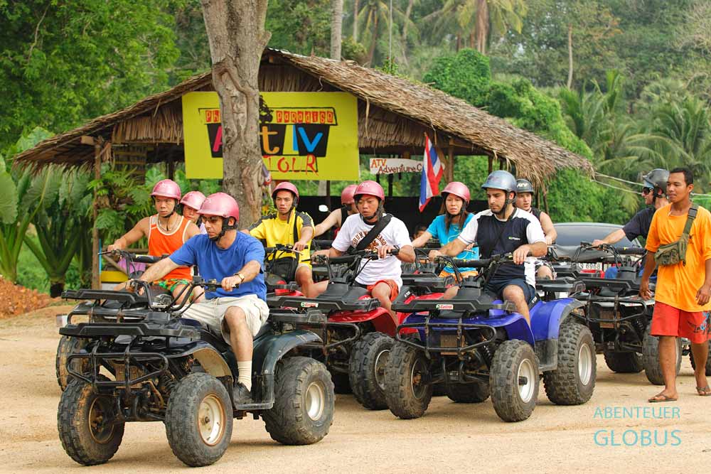 Tour mit dem Squad auf der Insel Phuket